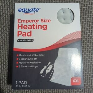 Equate Gray Heating Pad - Emperor Size